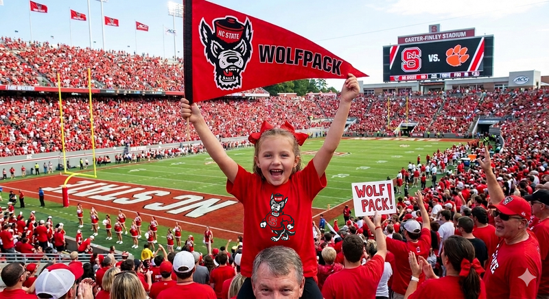 🏈 Passing Down the Tradition: Raising the Next Generation of Wolfpack Fans