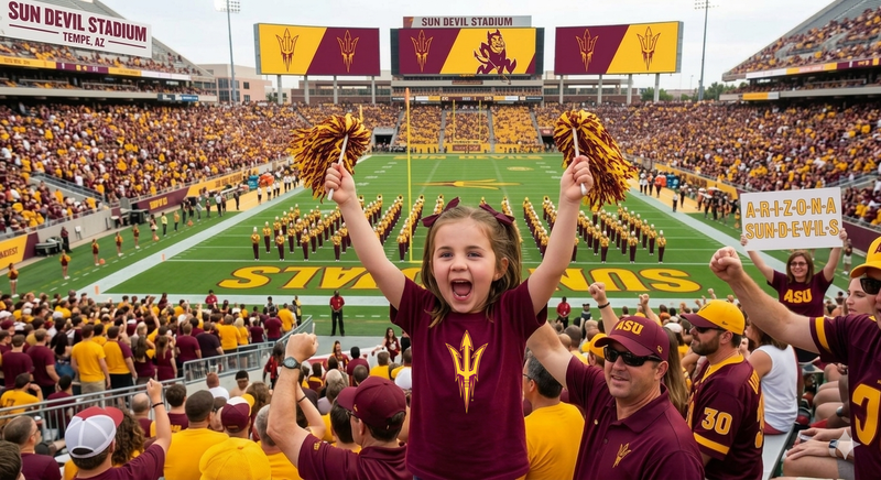 🏈 Passing Down the Tradition: Raising the Next Generation of Sun Devil Fans