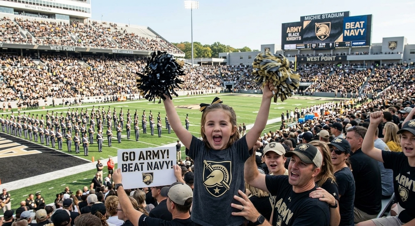 🏈 Passing Down the Tradition: Raising the Next Generation of Army Fans