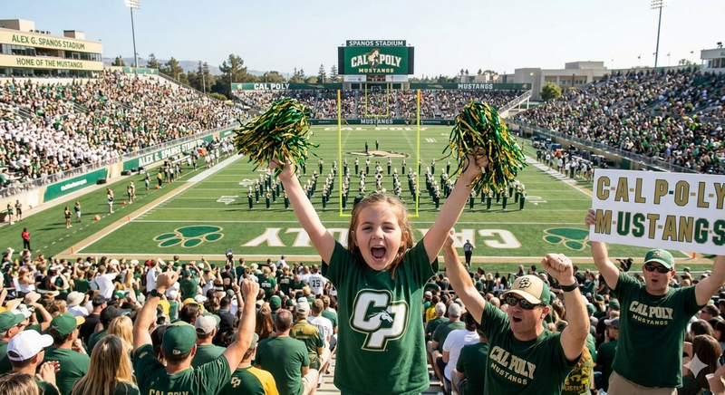 🏈 Passing Down the Tradition: Raising the Next Generation of Cal Poly Fans