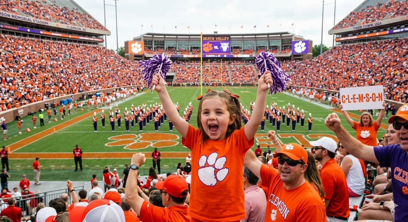 🏈 Passing Down the Tradition: Raising the Next Generation of Clemson Tiger Fans
