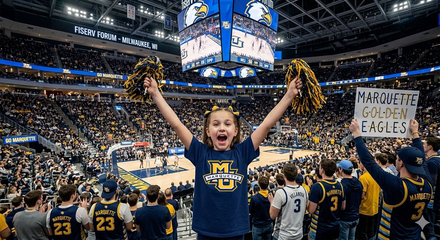 🏈 Passing Down the Tradition: Raising the Next Generation of Marquette Fans