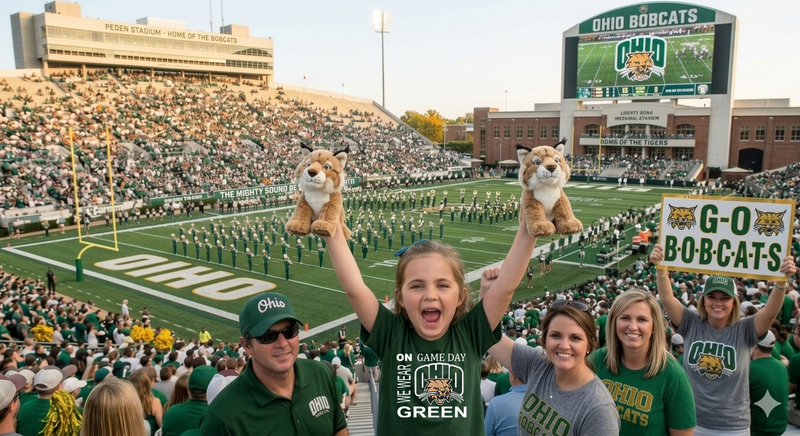 🏈 Passing Down the Tradition: Raising the Next Generation of Ohio Bobcat Fans