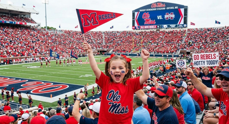 🏈 Passing Down the Tradition: Raising the Next Generation of Ole MIss Fans