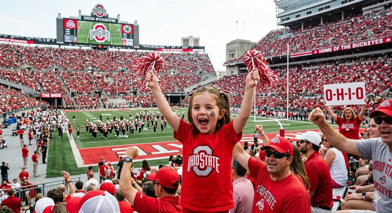 🏈 Passing Down the Tradition: Raising the Next Generation of Buckeye Fans