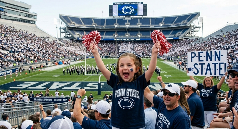🏈 Passing Down the Tradition: Raising the Next Generation of Nittany Lion Fans