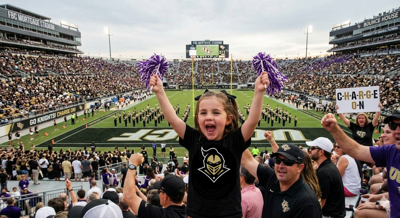 🏈 Passing Down the Tradition: Raising the Next Generation of UCF Knights Fans