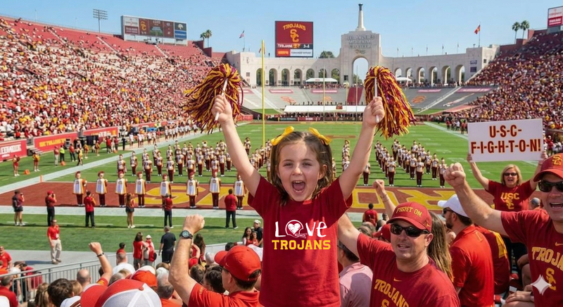 🏈 Passing Down the Tradition: Raising the Next Generation of USC Trojan Fans