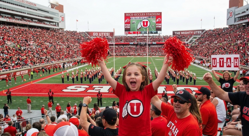 🏈 Passing Down the Tradition: Raising the Next Generation of Utah Ute Fans