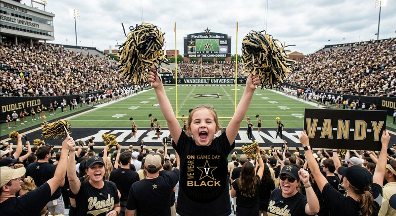 🏈 Passing Down the Tradition: Raising the Next Generation of Vanderbilt Commodore Fans