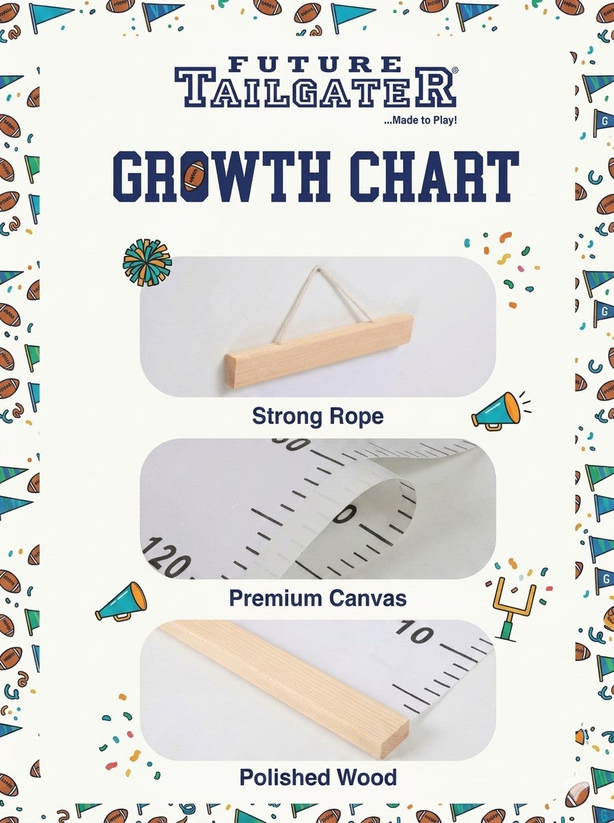 Alabama Crimson Tide Baby Height Growth Chart for Kids