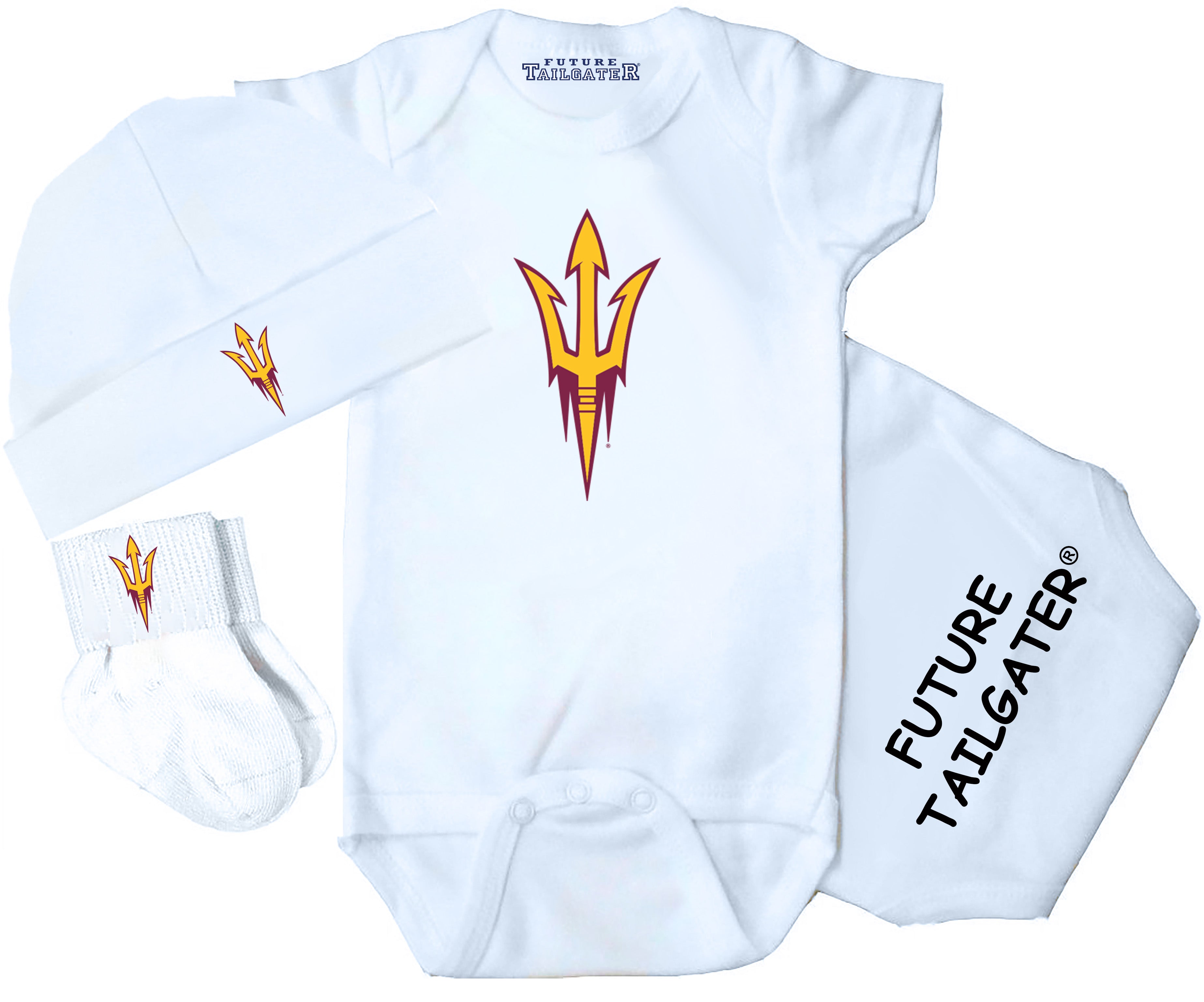 Arizona State Sun Devils 3 Piece Baby Gift Set