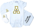 Appalachian State Mountaineers 3 Piece Baby Gift Set