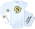 Cal Poly Mustangs 3 Piece Baby Gift Set