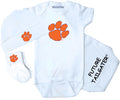 Clemson Tigers 3 Piece Baby Gift Set