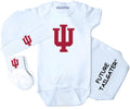 Indiana Hoosiers 3 Piece Baby Gift Set