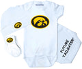 Iowa Hawkeyes 3 Piece Baby Gift Set