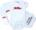 Mississippi Ole Miss Rebels 3 Piece Baby Gift Set