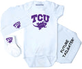 TCU Horned Frogs 3 Piece Baby Gift Set