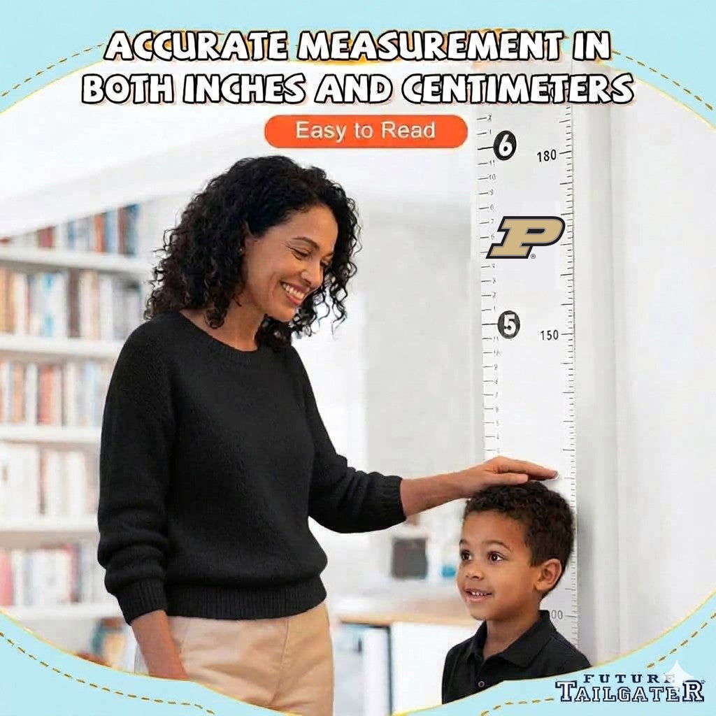 Purdue Boilermakers Baby Height Growth Chart for Kids