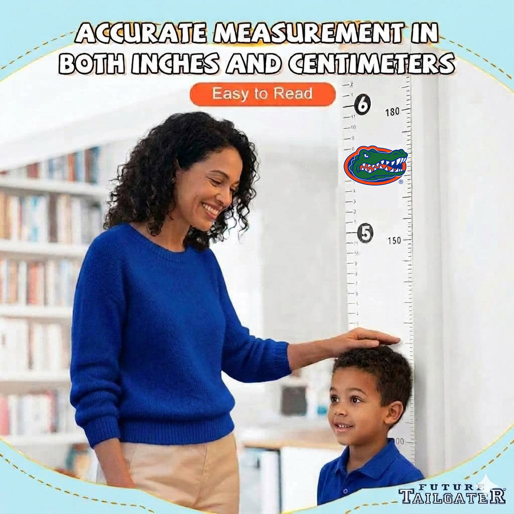 Florida Gators Baby Height Growth Chart for Kids