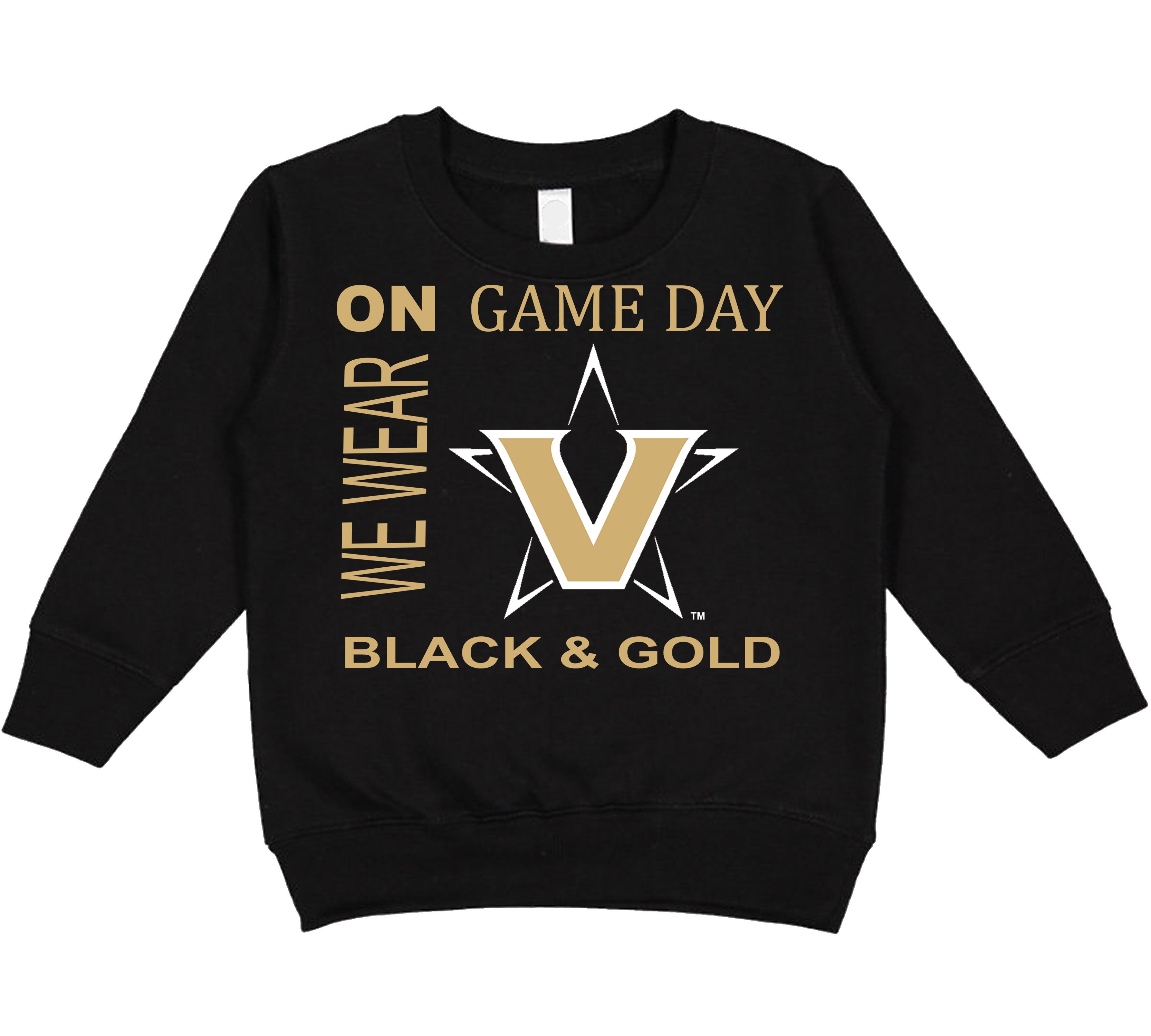 Vanderbilt Commodores On Gameday Baby/Toddler/Youth Sweatshirt