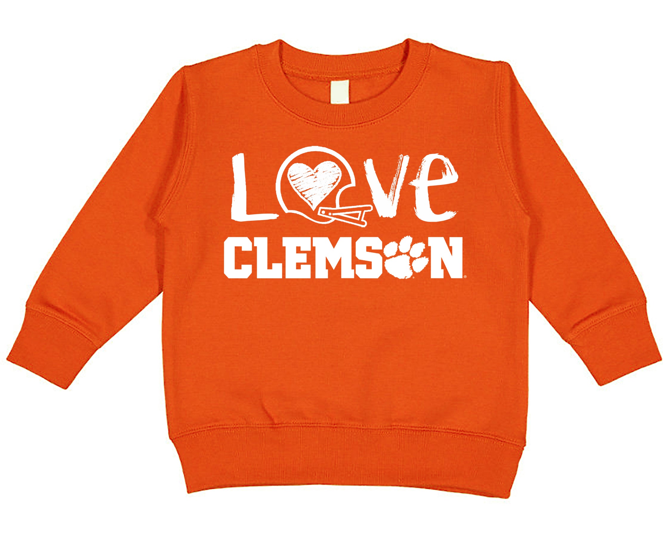 Clemson Tigers DOODLE ART Baby/Toddler/Youth Sweatshirt