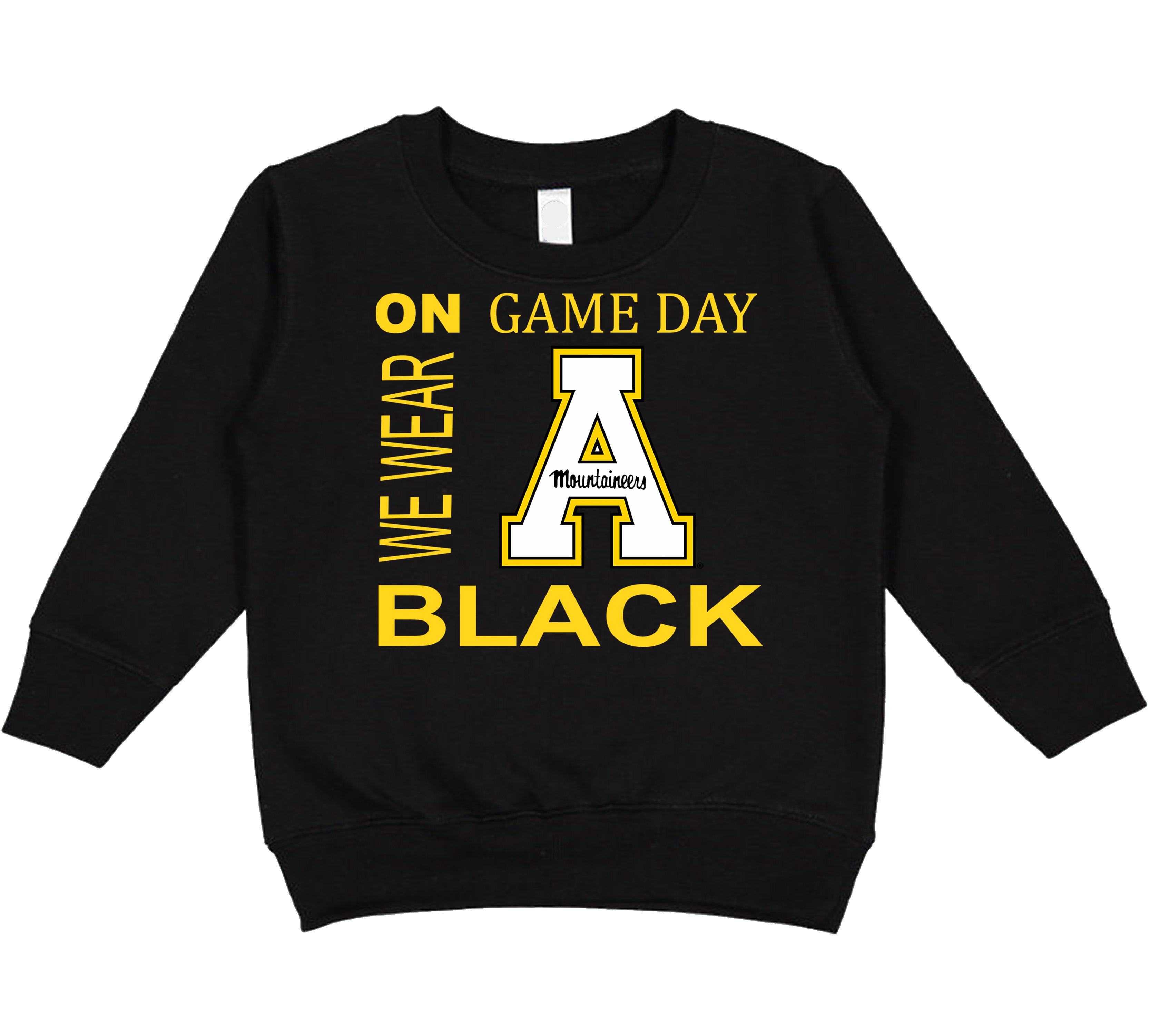 Appalachian State Mountaineers On Game Day Baby/Toddler/Youth Sweatshirt