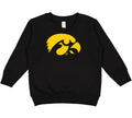 Iowa Hawkeyes LOGO Baby/Toddler/Youth Sweatshirt