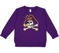 ECU Pirates LOGO Baby/Toddler/Youth Sweatshirt
