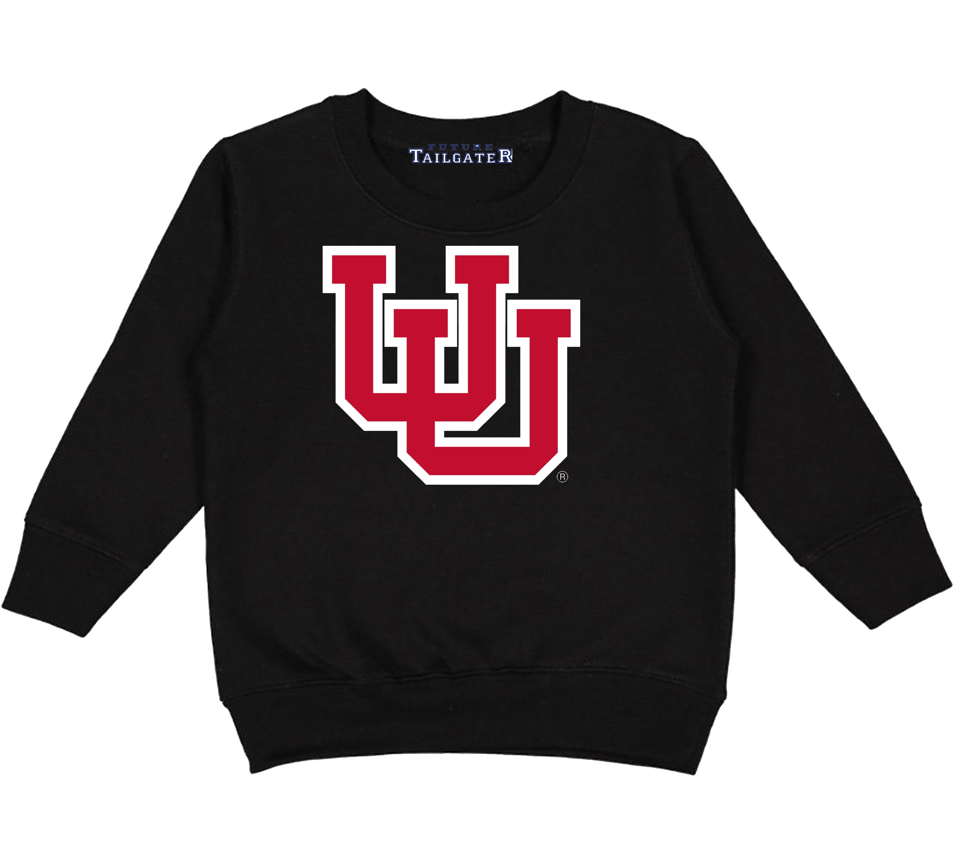 Utah Utes LOGO Baby/Toddler/Youth Black Sweatshirt