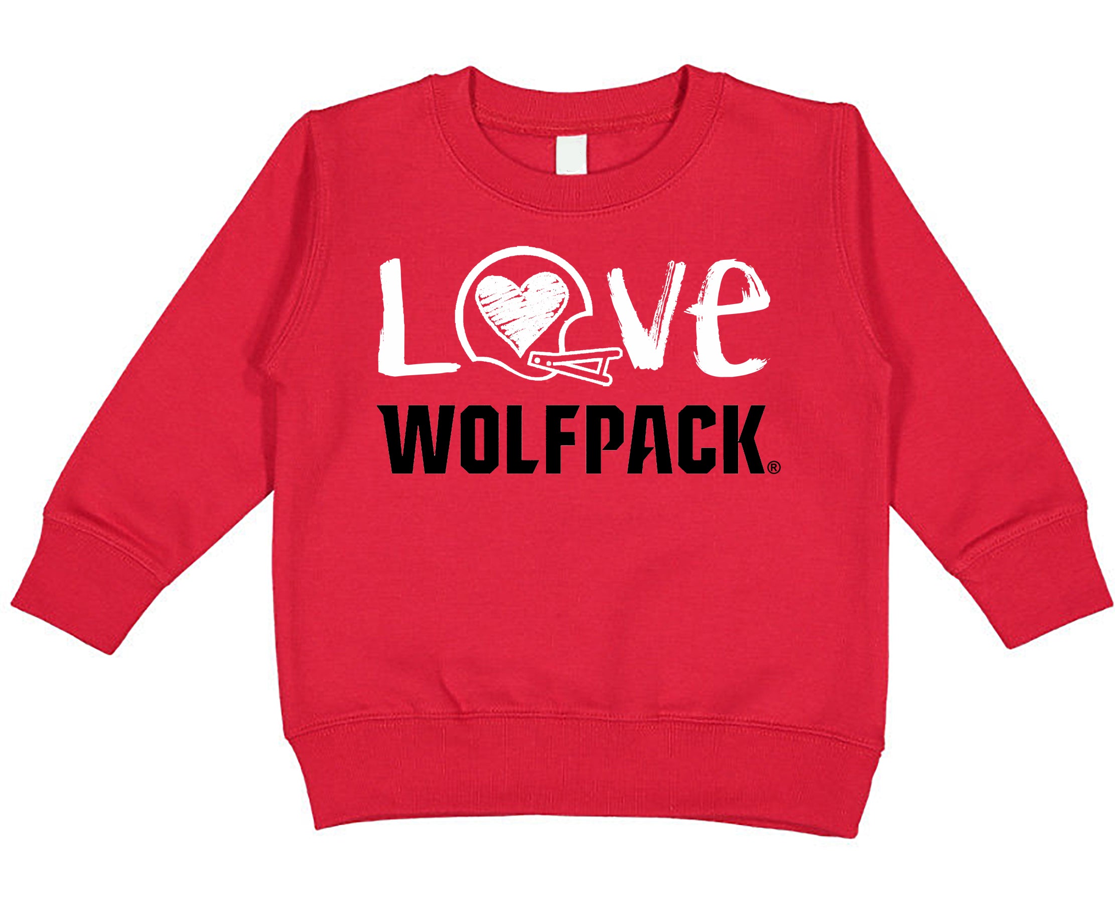 NC State Wolfpack DOODLE ART Baby/Toddler/Youth Sweatshirt