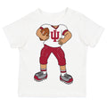 Indiana Hoosiers Heads Up! Football Player Baby/Toddler/Youth T-Shirt