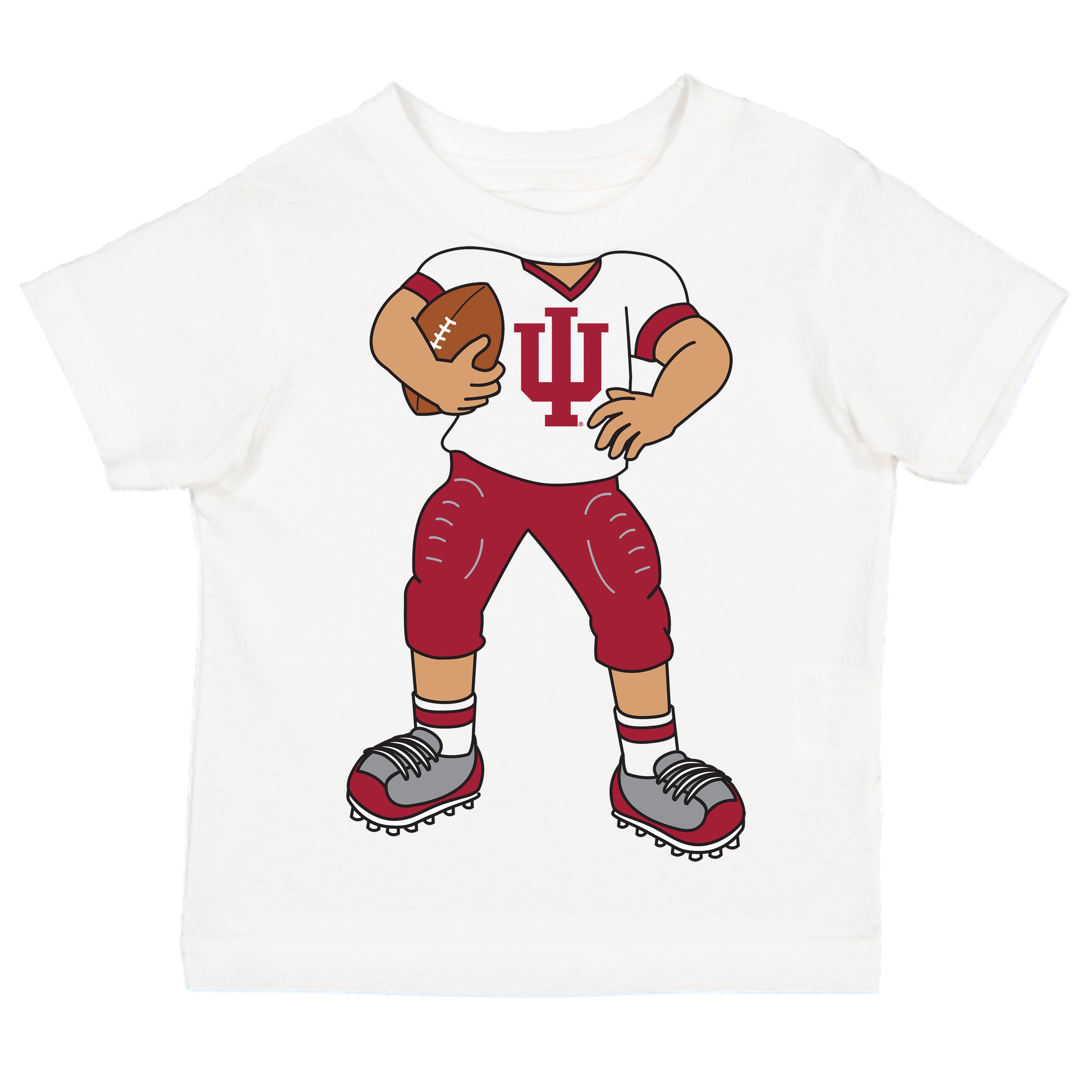Indiana Hoosiers Heads Up! Football Player Baby/Toddler/Youth T-Shirt