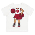 Indiana Hoosiers Heads Up! Cheerleader Baby/Toddler/Youth T-Shirt