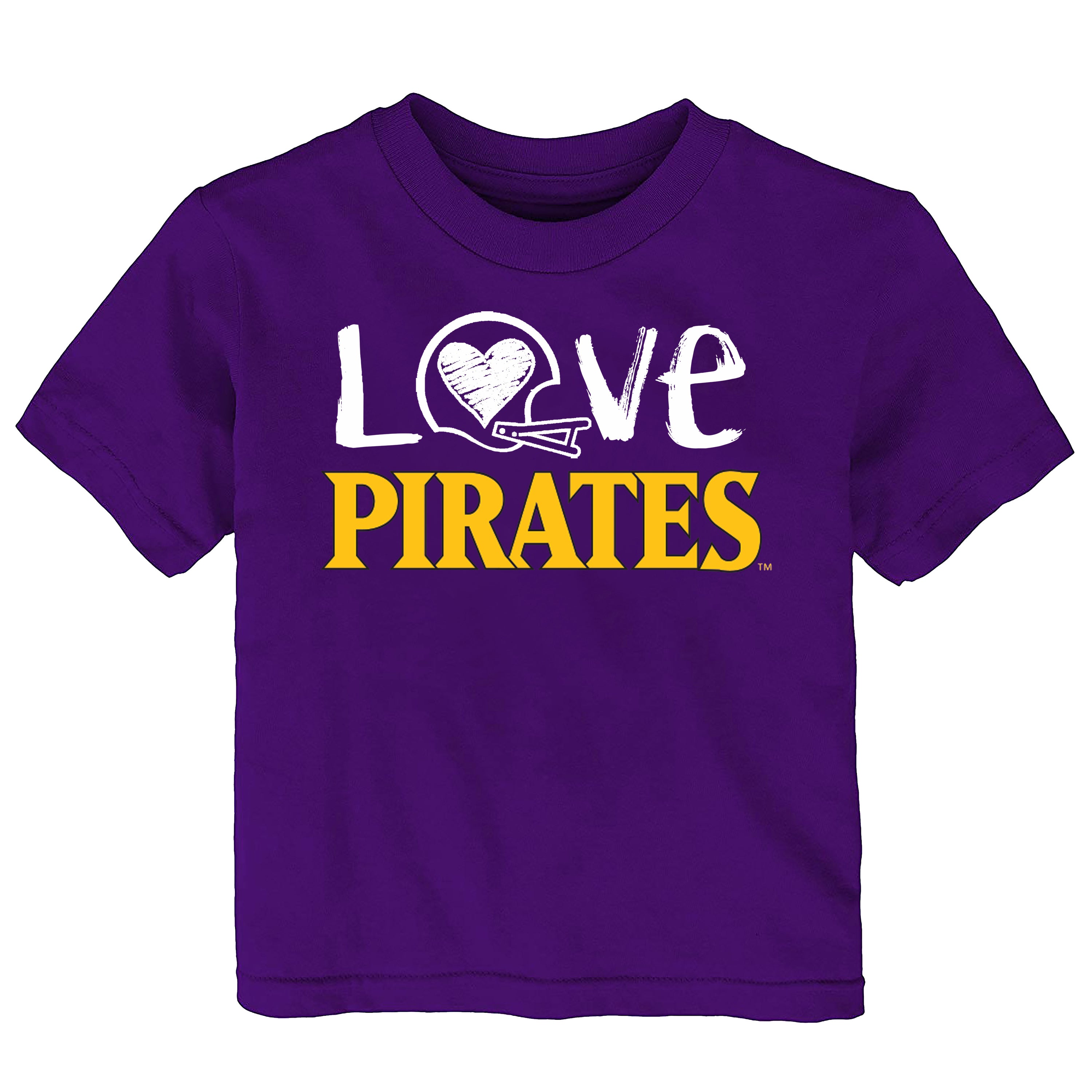 ECU Pirates Doodle Art Baby/Toddler/Youth T-Shirt