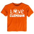 Clemson Tigers Doodle Art Baby/Toddler/Youth T-Shirt