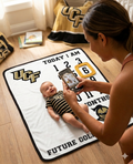 UCF Knights Baby Milestone Blanket