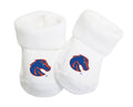 Boise State Broncos Baby Toe Bootie Socks 0-9 Months