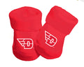 Dayton Flyers Baby Toe Bootie Socks 0-9 Months