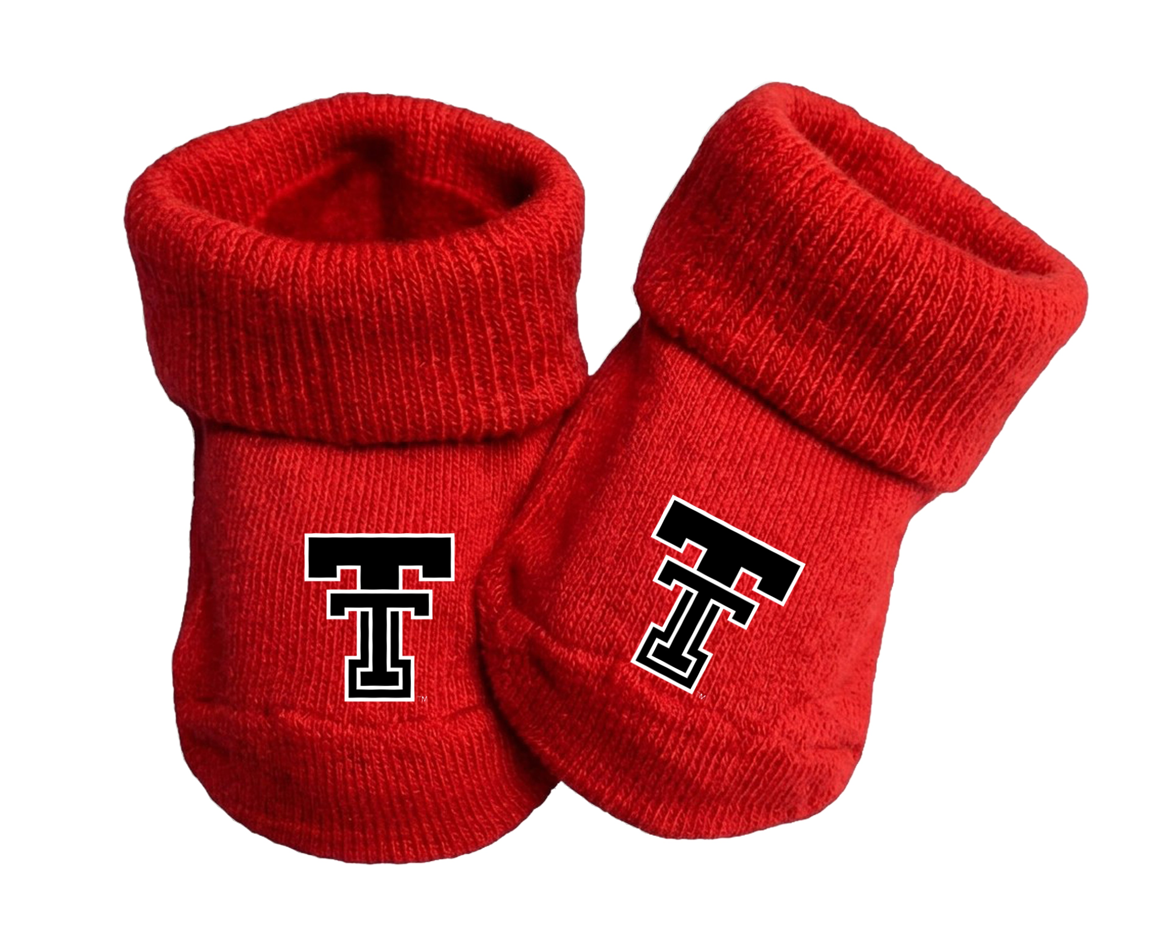 Texas Tech Red Raiders Baby Toe Bootie Socks 0-9 Months