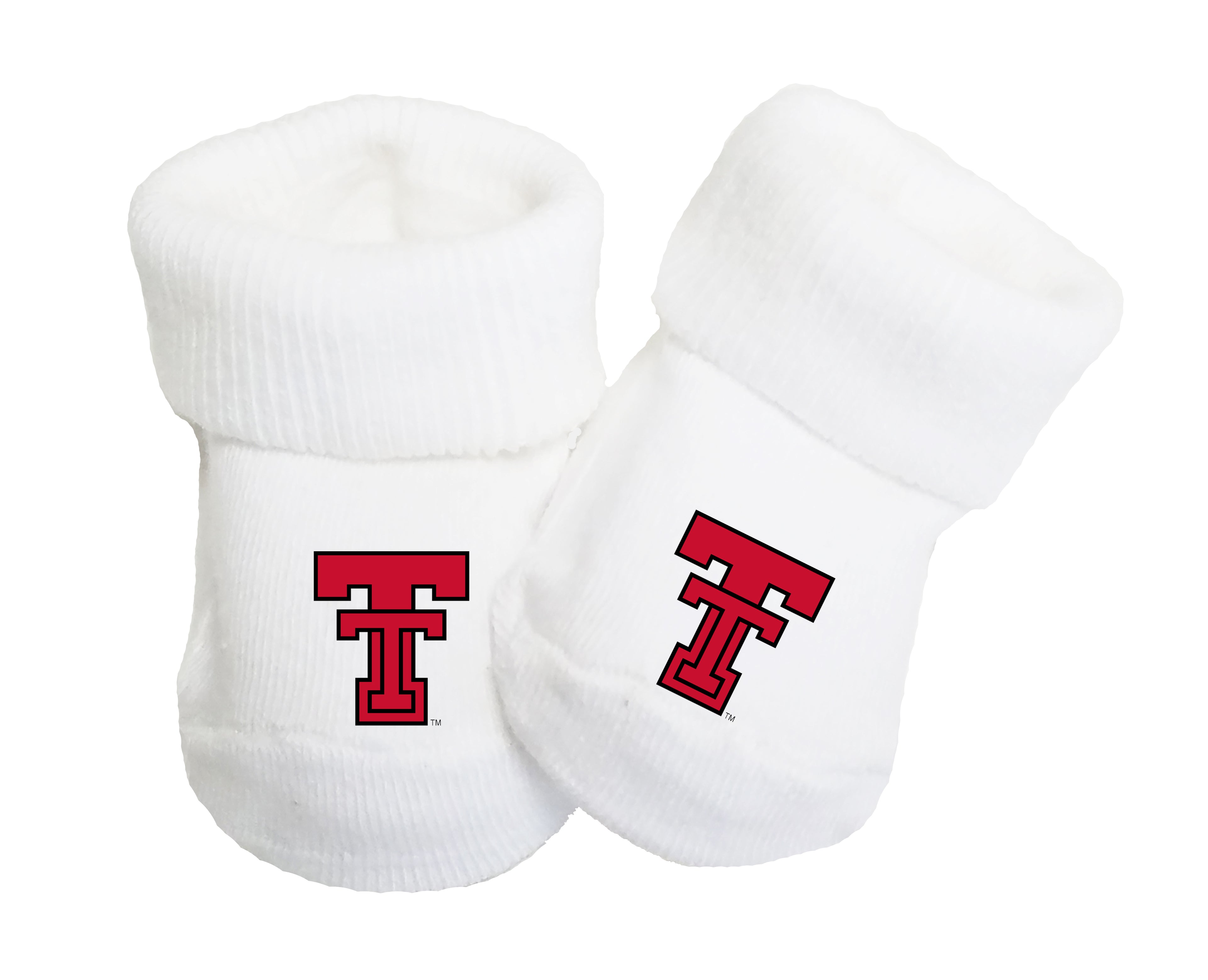 Texas Tech Red Raiders Baby Toe Bootie Socks 0-9 Months