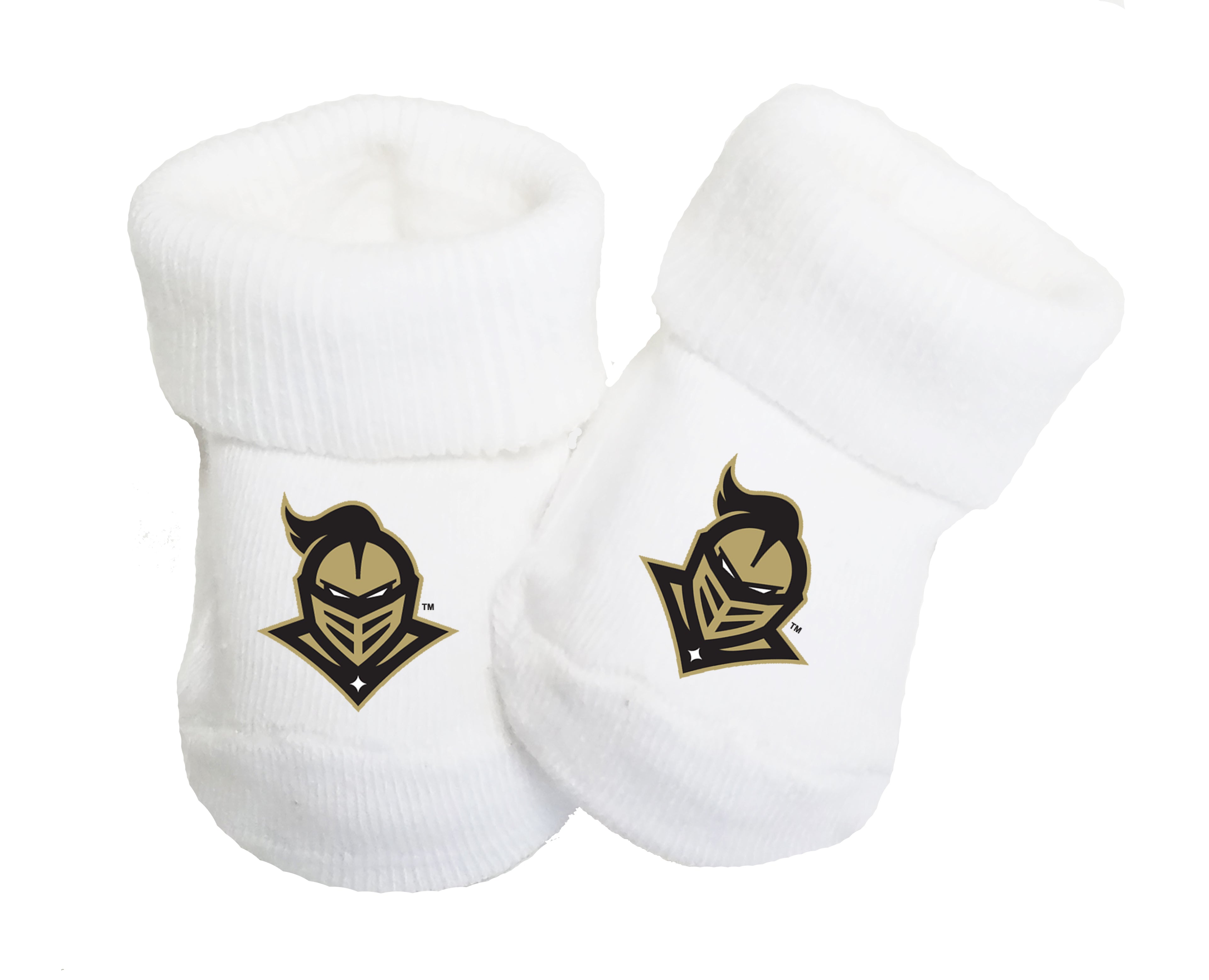 UCF Knights Baby Toe Bootie Socks 0-9 Months