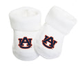 Auburn Tigers Baby Toe Bootie Socks 0-9 Months