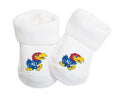 Kansas Jayhawks Baby Toe Bootie Socks 0-9 Months