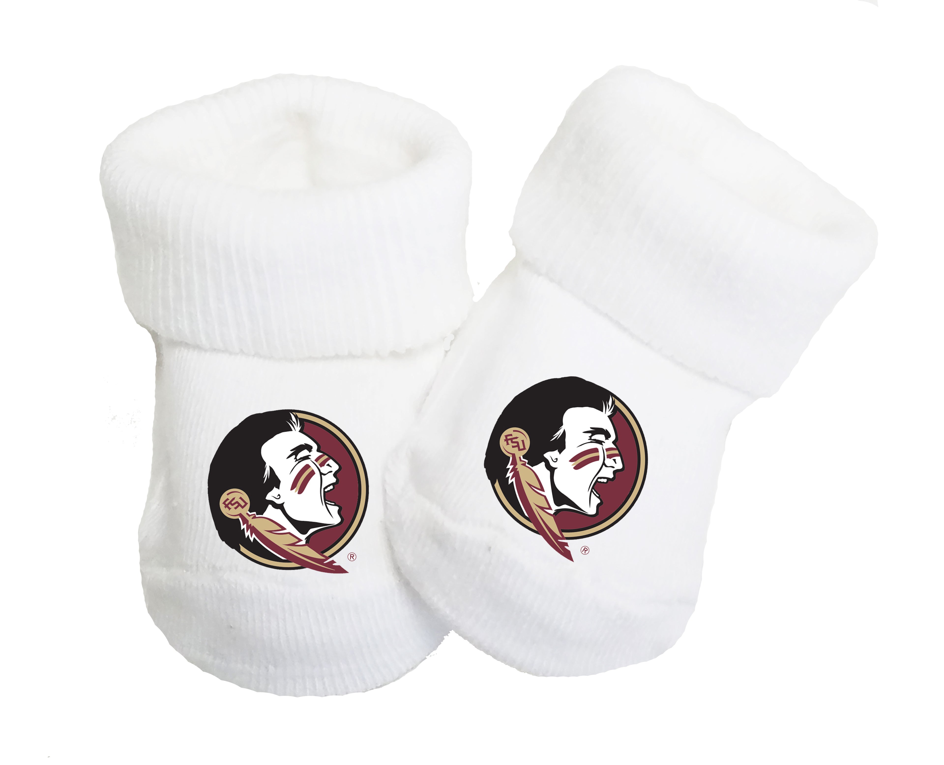 Florida State Seminoles Baby Toe Bootie Socks 0-9 Months