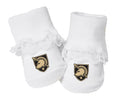 Army Black Knights Baby Toe Bootie Socks 0-9 Months