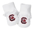 South Carolina Gamecocks Baby Toe Bootie Socks 0-9 Months