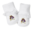 ECU Pirates Baby Toe Bootie Socks 0-9 Months