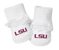LSU Tigers Baby Toe Bootie Socks 0-9 Months